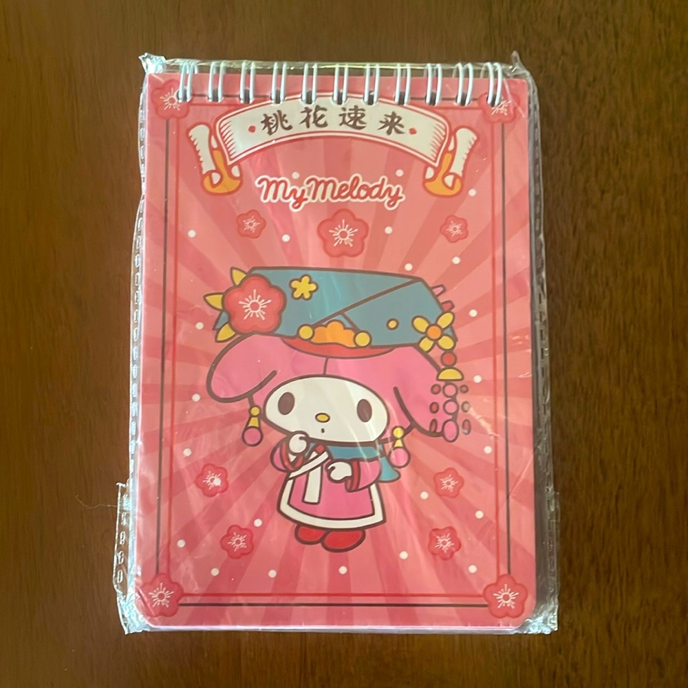 Sanrio My Melody Small Stationary Notepad